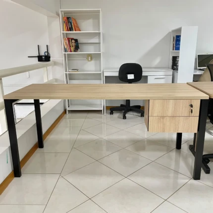 Mesa Escritório 1,60m Artesano Carvalho com 2 Gavetas (4434-5181) - Imagem 2
