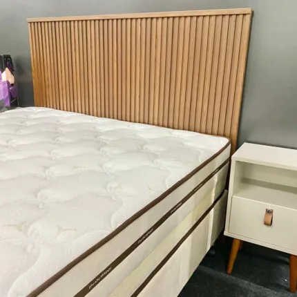 Cabeceira Queen 1,60m de MDF Ripado (1542) - Imagem 2