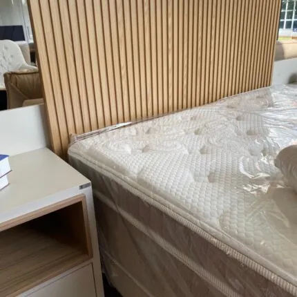 Cabeceira Queen 1,60m de MDF Ripado (1542) - Imagem 5