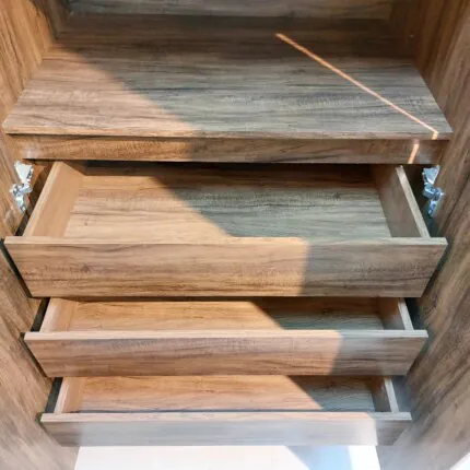 Roupeiro 1,63m 4 Portas Padua Castanho (3085) - Imagem 5