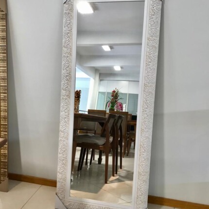 Espelho 1,73m x 73cm com Moldura Branco (4663) - Image 3