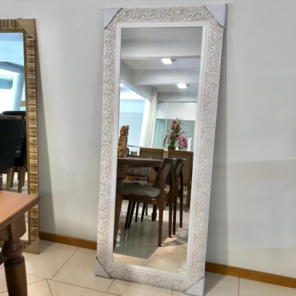 Espelho 1,73m x 73cm com Moldura Branco (4663) - Image 1