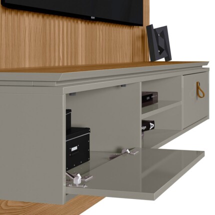 Painel 1,80m Authentique Ripado com Cinza (2629) - Imagem 5