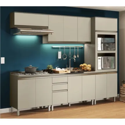 Cozinha 2,72m Modulada 100% MDF Connect (3333) - Imagem 6