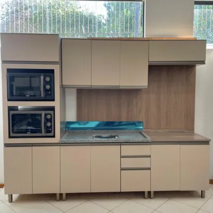 Cozinha 2,72m Modulada 100% MDF Connect (3333) - Imagem 3