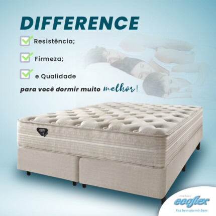 Cj. Box Queen 1,58m Audaz – Firme – Ecoflex (6334) - Image 2