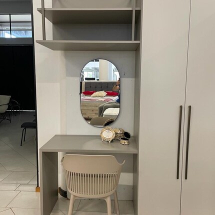 Roupeiro de Canto Elegance 2,50m x 1,20m 4 Portas (1777) - Imagem 7