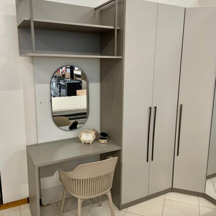 Roupeiro de Canto Elegance 2,50m x 1,20m 4 Portas (1777) - Imagem 6