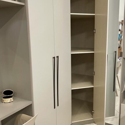 Roupeiro de Canto Elegance 2,50m x 1,20m 4 Portas (1777) - Imagem 5