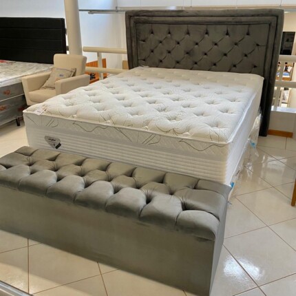 Cj. Box Queen 1,58m Eco Naturalle - Confortável - Ecoflex (1193) - Imagem 5