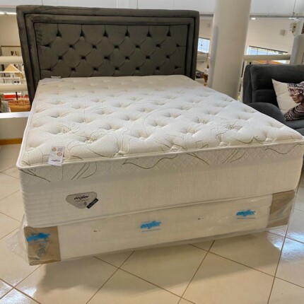 Cj. Box Queen 1,58m Eco Naturalle - Confortável - Ecoflex (1193) - Imagem 1