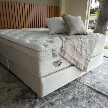 Cj. Box KING 1,93m Eco Naturalle - Confortável - Ecoflex (3495)