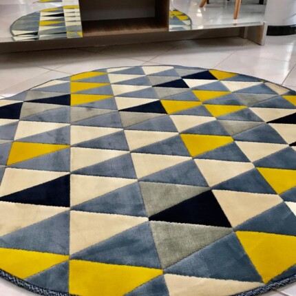Tapete Redondo 1,50m Pixel em OFERTA - São Carlos (6599) - Imagem 4