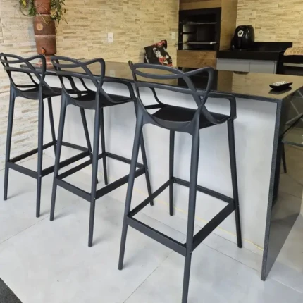 Banqueta Allegra Preta (5101)