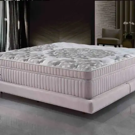 Cj. Box Queen 1,58m Majestic - Hiper Confortável - Ecoflex (6232)