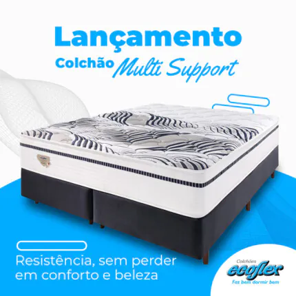 Cj. Box Queen 1,58m Multi - Firme 200kg - Ecoflex (3911) - Imagem 8