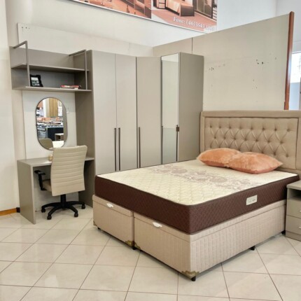 Roupeiro de Canto Elegance 2,50m x 1,20m 4 Portas (1777) - Imagem 3