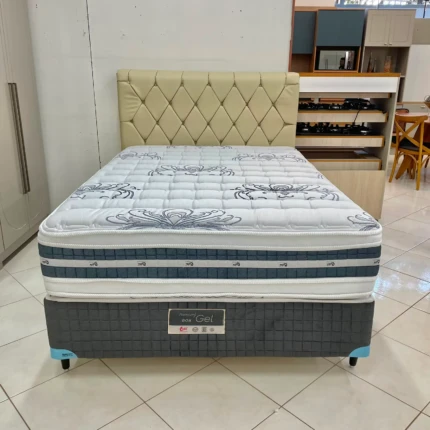Cj. Box Casal 1,38m Castor Silver Air - Conforto Médio/Firme (6470) - Imagem 3