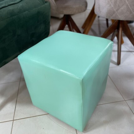 Puff Quadrado 40 x 40cm Varias Cores - Imagem 2