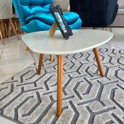 Mesa de Centro Organic Bege 60cm (387)