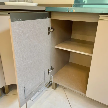Cozinha de Canto 100% MDF com Vidros Reflecta Connect 1,60m x 2,70m (4146) - Imagem 7