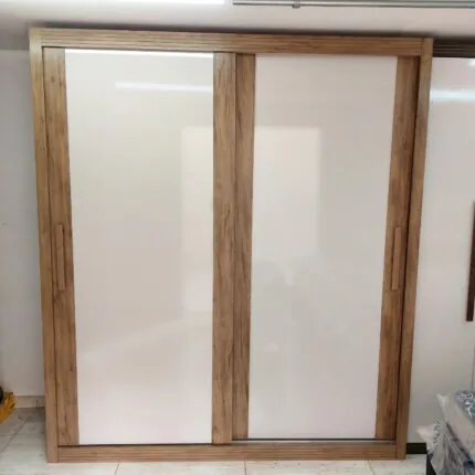 Roupeiro 2,01m 2 Portas Deslizantes Zurique MDF (4515)