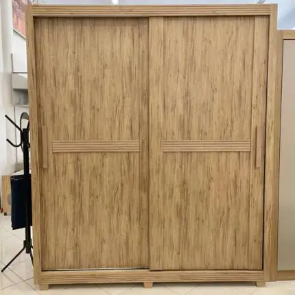 Roupeiro 2,01m 2 Portas Deslizantes Zurique MDF (4515)