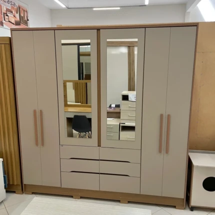 Roupeiro 2,16m San Francisco com Espelhos (5530) - Imagem 3