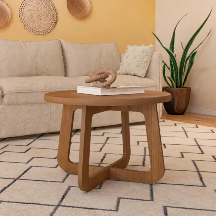 Mesa de Centro Redonda Cinamomo 60cm (3762)