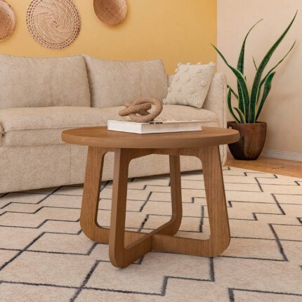 Mesa de Centro Redonda Cinamomo 60cm (3762) - Imagem 1