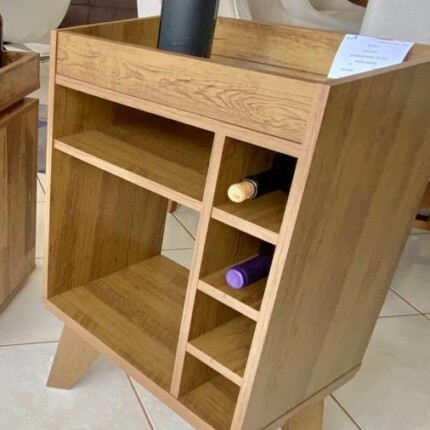 Bar Drink Compacto com Adega Madeirado (6223) - Imagem 2