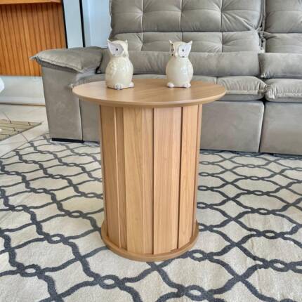 Mesa Lateral TB-610 Ripada 50cm MDF (3246) - Imagem 3