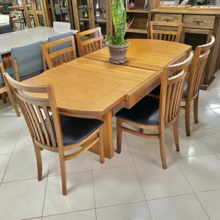 Mesa Extensivel Lorena (5067) com 6 Cadeiras Larissa (2823) - Imagem 3