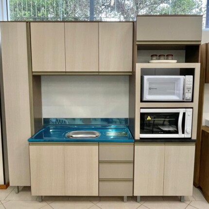 Cozinha 2,25m Luana 100% MDF Modulada (6026) - Image 3