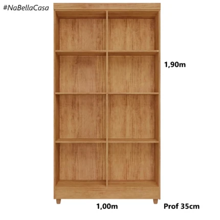 Armário 1,00m Multiuso 4 Portas Samanta (1042) - Imagem 3