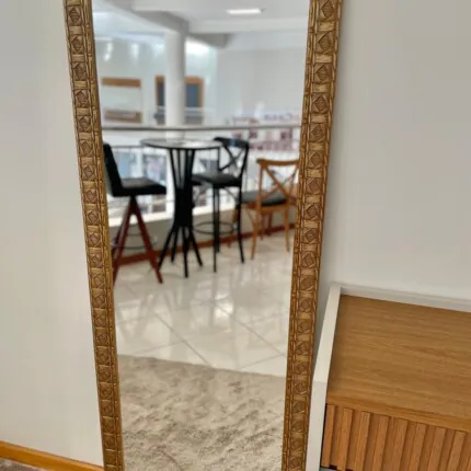Espelho com Moldura 1,63m x 63cm Madeirado 02 (20) - Imagem 5