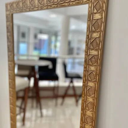 Espelho com Moldura 1,63m x 63cm Madeirado 02 (20) - Imagem 1