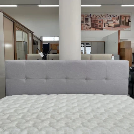 Cabeceira KING 1,95m Siena Linho Cinza (1537) - Imagem 3