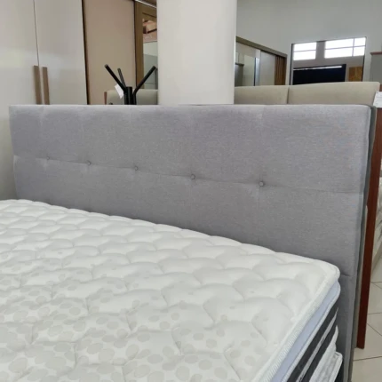 Cabeceira KING 1,95m Siena Linho Cinza (1537)