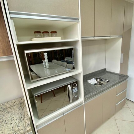 Cozinha 2,20m 100% MDF-BP Linho (1084) - Image 3