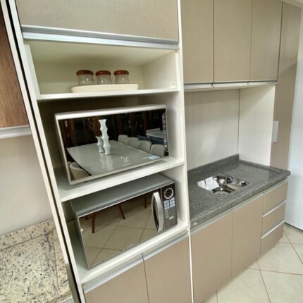Cozinha 2,20m 100% MDF-BP Linho (1084) - Image 4
