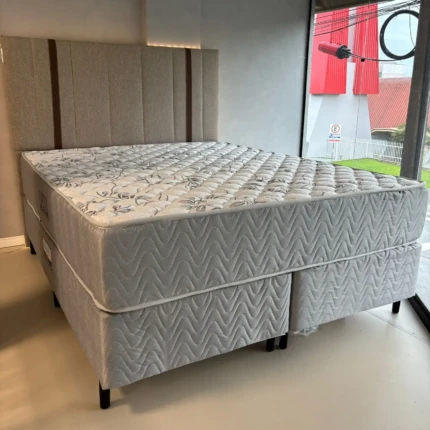 Cj. Box QUEEN 1,58m Expressive – Firme – Castor (2393)