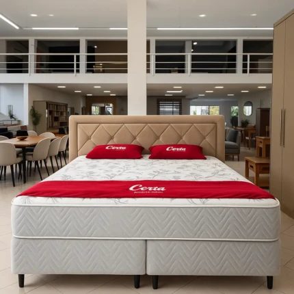 Cj. Box QUEEN 1,58m Expressive – Firme – Castor (2393) - Imagem 5
