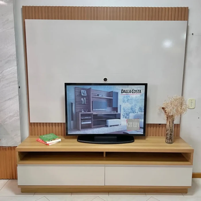 1,80m- Home São Paulo Tuari - Off White - COM LED - Linea Brasil (CD 6281) foto