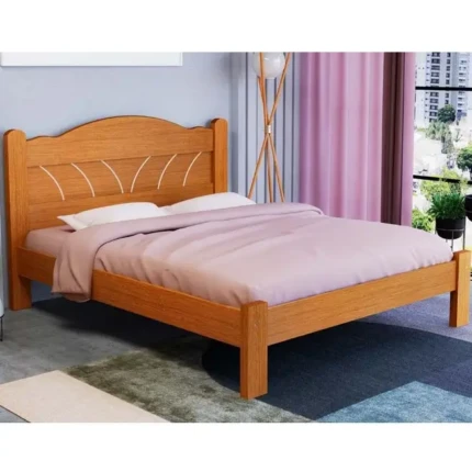 Cama de Casal Alice Naturale com Off White (6178)
