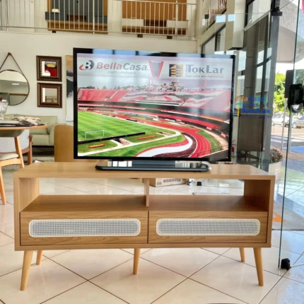 Rack 1,35m 100% MDF com Tela TB335 (1739) - Imagem 3