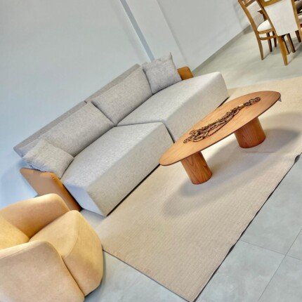 Sofa 2,60m Capri Enele com USB (5447) - Imagem 5