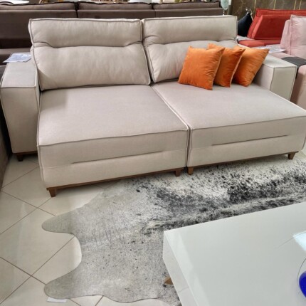 Sofa 2,60m Taylor Enele em Linho (1277) - Imagem 8