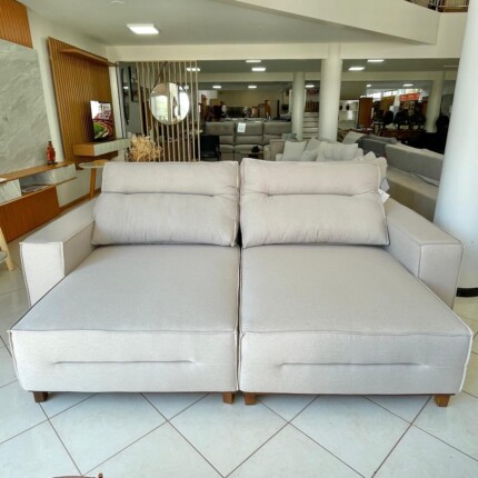Sofa 2,60m Taylor Enele em Linho (1277) - Imagem 4