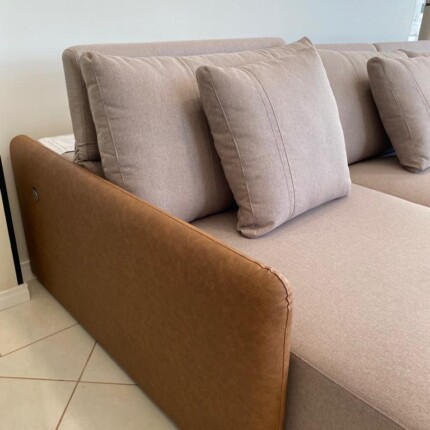 Sofa 2,88m Capri Enele com USB (4054) - Image 9